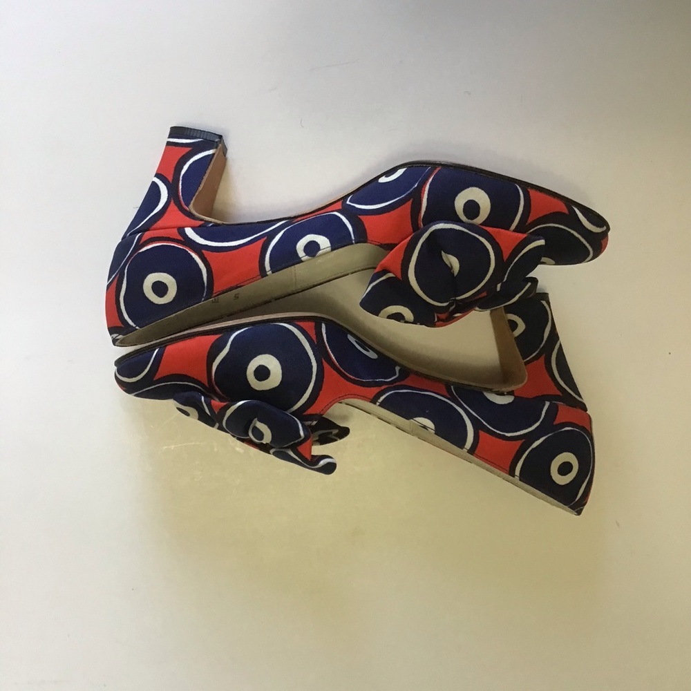 Vintage 1950’s/60’s JAFFEE’S Mijji Pumps, Red, white & blue! - Picture 12 of 14